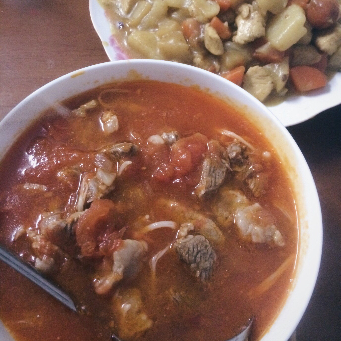 老丁的私房菜-番茄牛腩煲