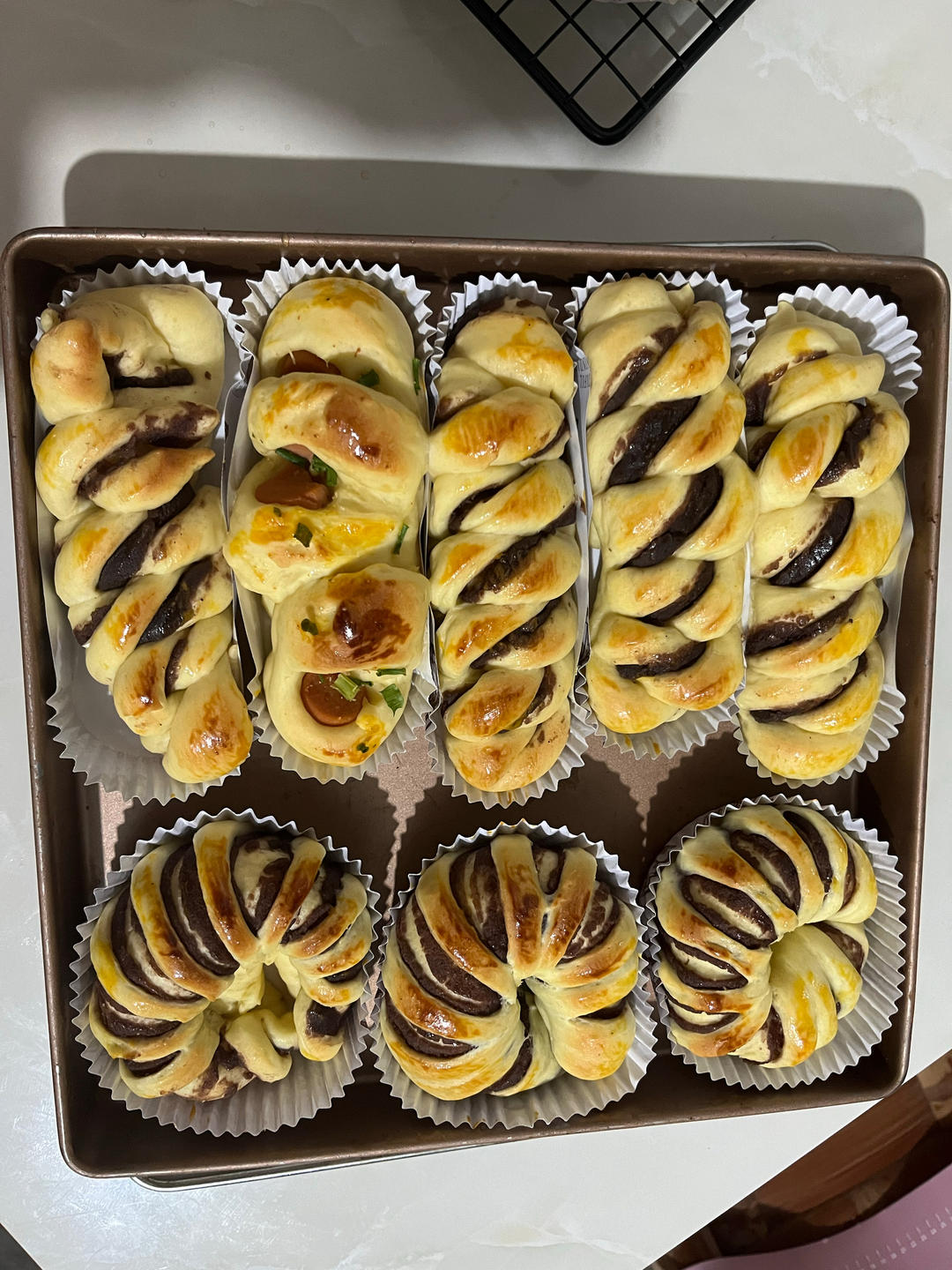 香甜味美的豆沙卷