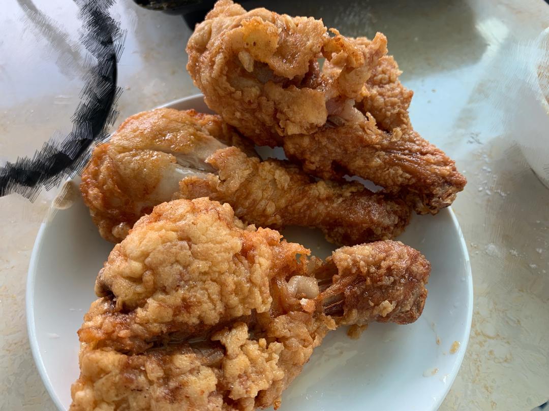 香酥炸鸡腿🍗的做法