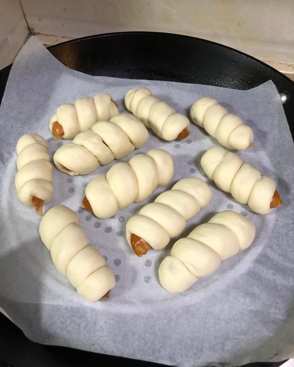 肠仔卷/香肠馒头（来一盘接地气的早餐）