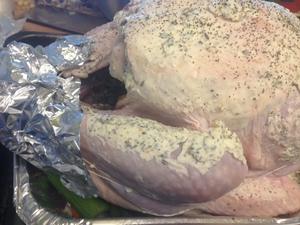 感恩节烤火鸡（火鸡要如何才能不难吃）的做法 步骤15