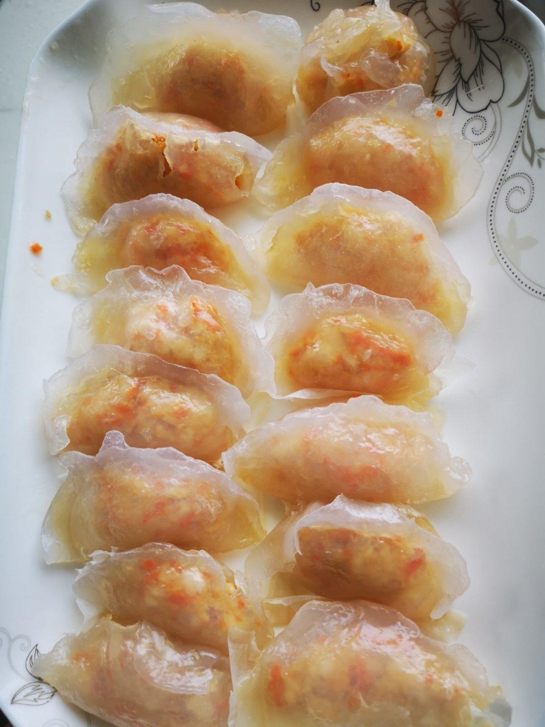 水晶虾饺