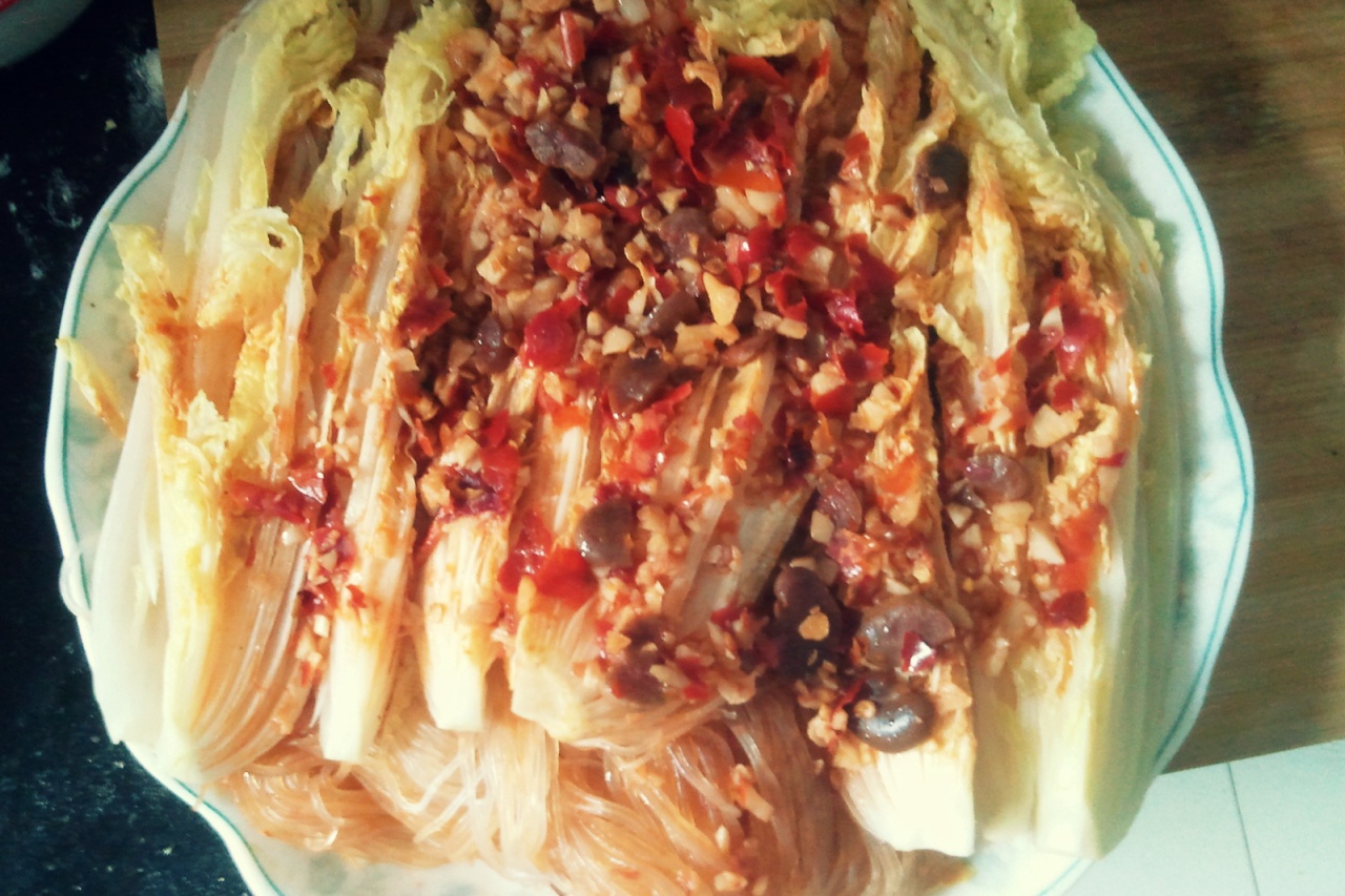 蒜蓉粉丝娃娃菜