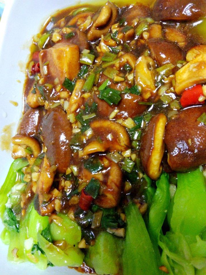 蚝油香菇小油菜