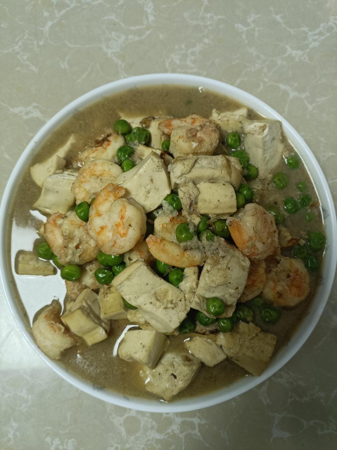 虾仁豆腐