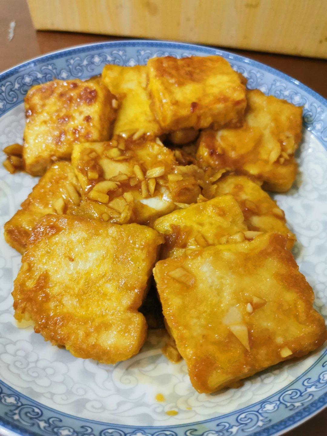 无敌好吃的香煎豆腐