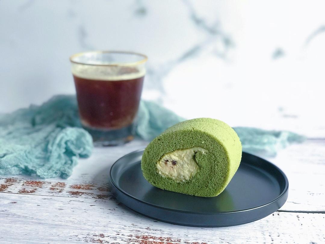 抹茶棉花蛋糕卷