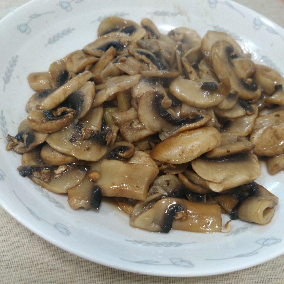 素炒口蘑