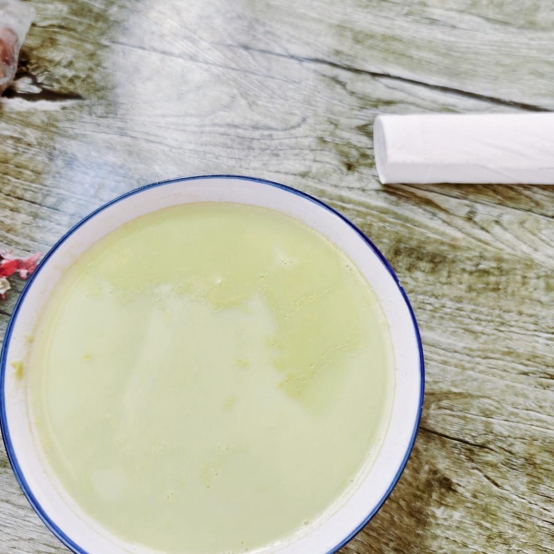 清新独特～超适合更年期女性的毛豆豆浆