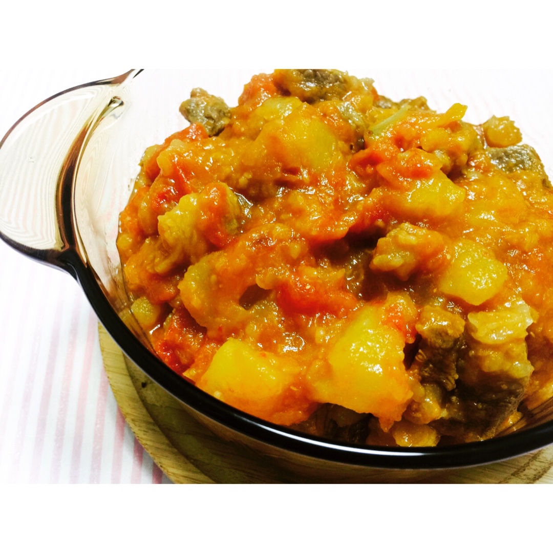 番茄土豆炖牛腩