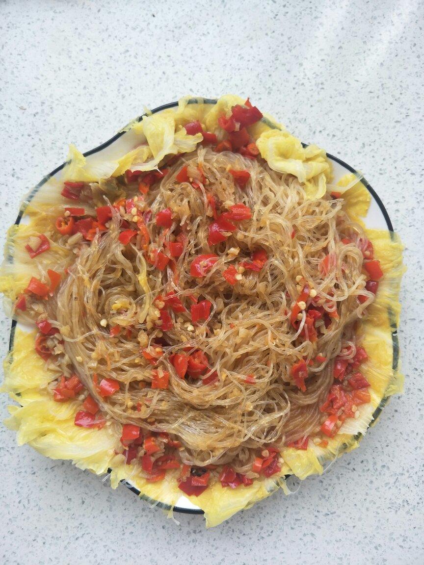 蒜蓉粉丝蒸娃娃菜