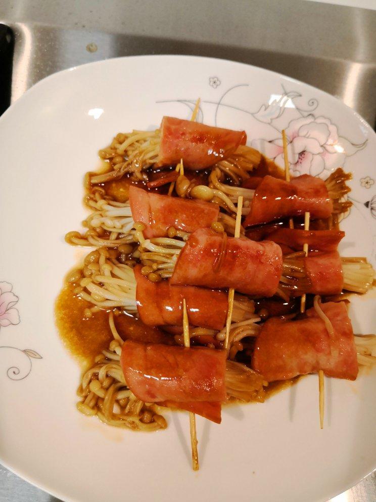 金针菇培根卷