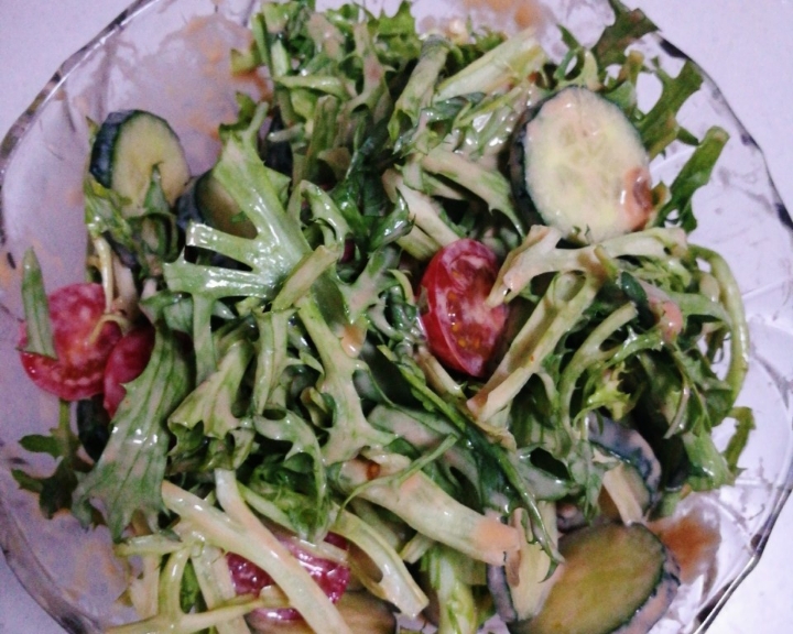 千岛酱蔬菜沙拉的做法