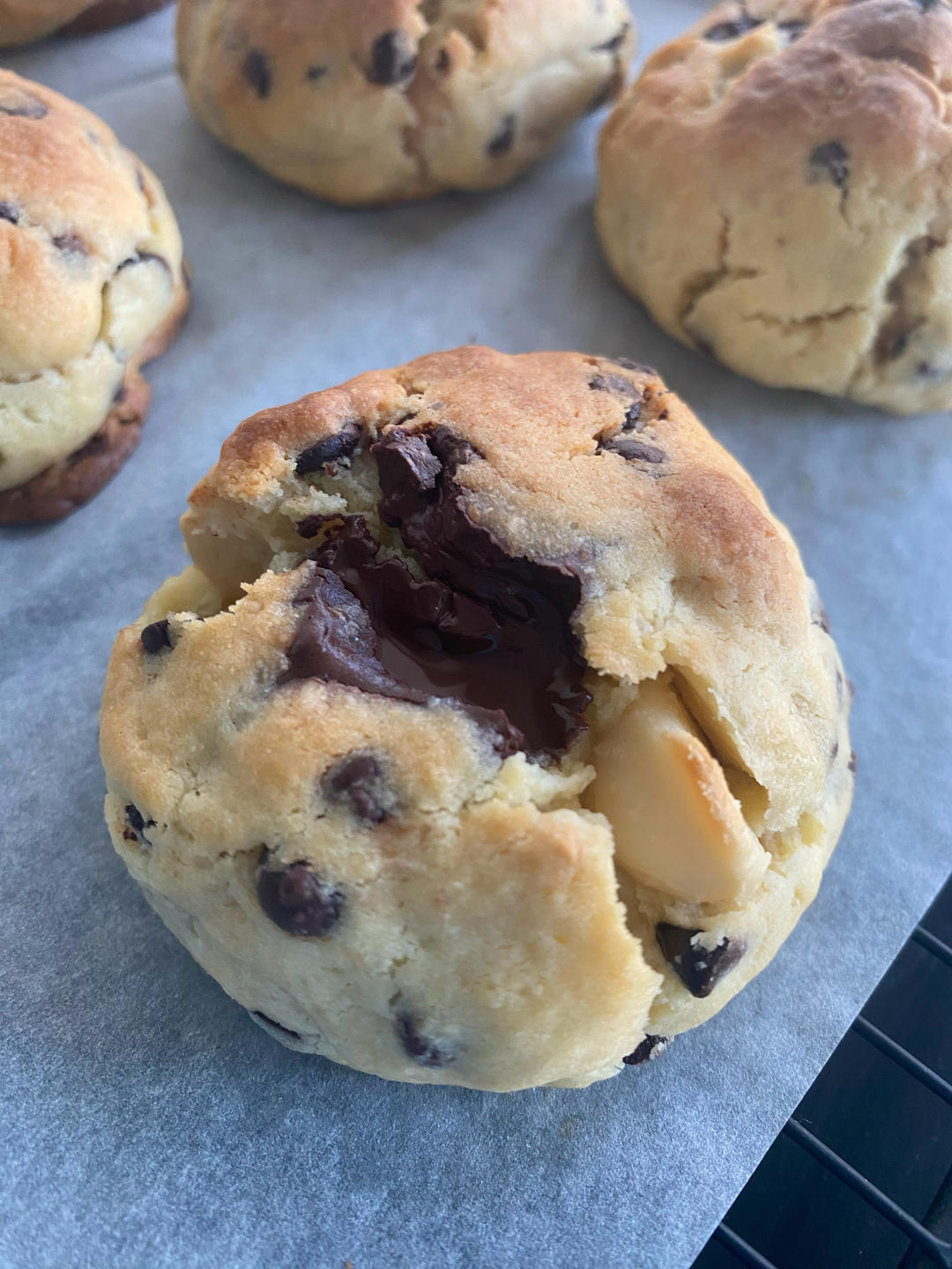 【纽约软曲奇】ins爆款，减糖版！外酥里软会爆浆