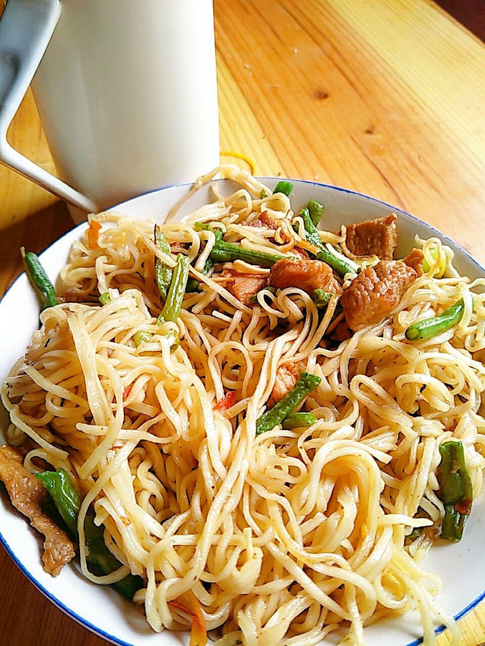 家传豆角焖面（蒸面）一次吃三大碗！超详细步骤！