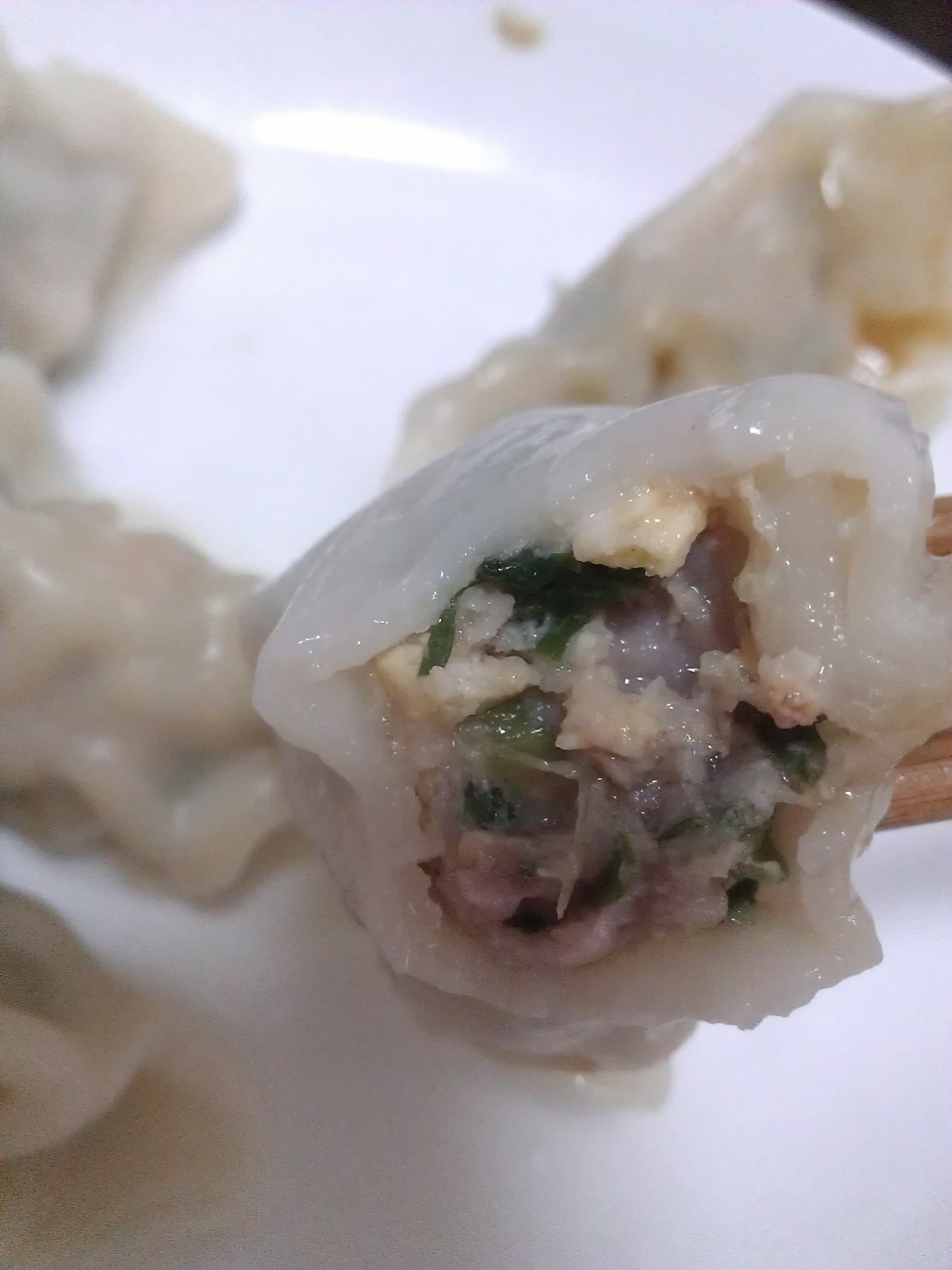 韭菜鸡蛋饺子