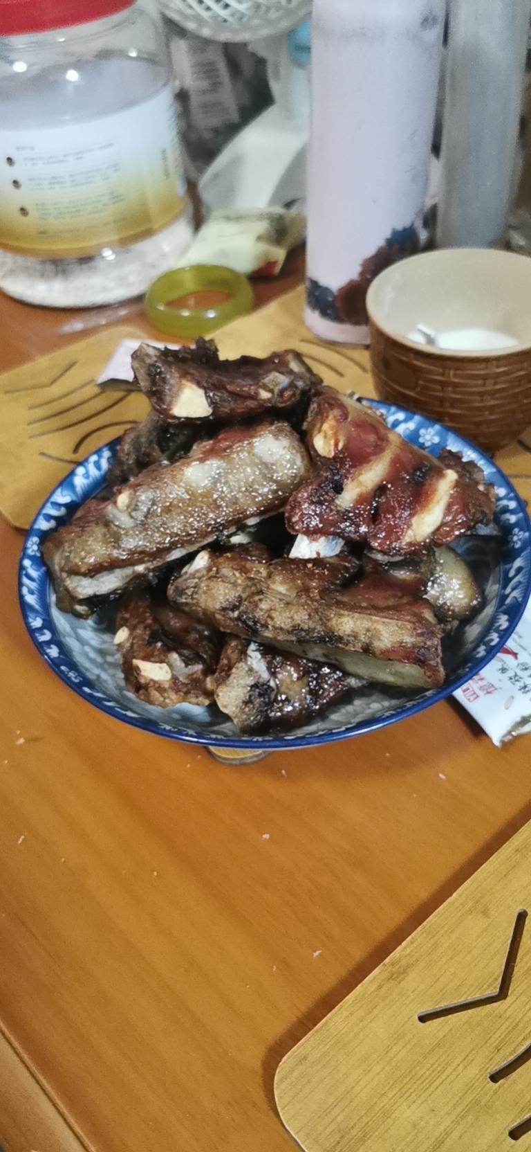 用空气炸锅做超好吃的烤羊排（附嫩肉腌制大法）