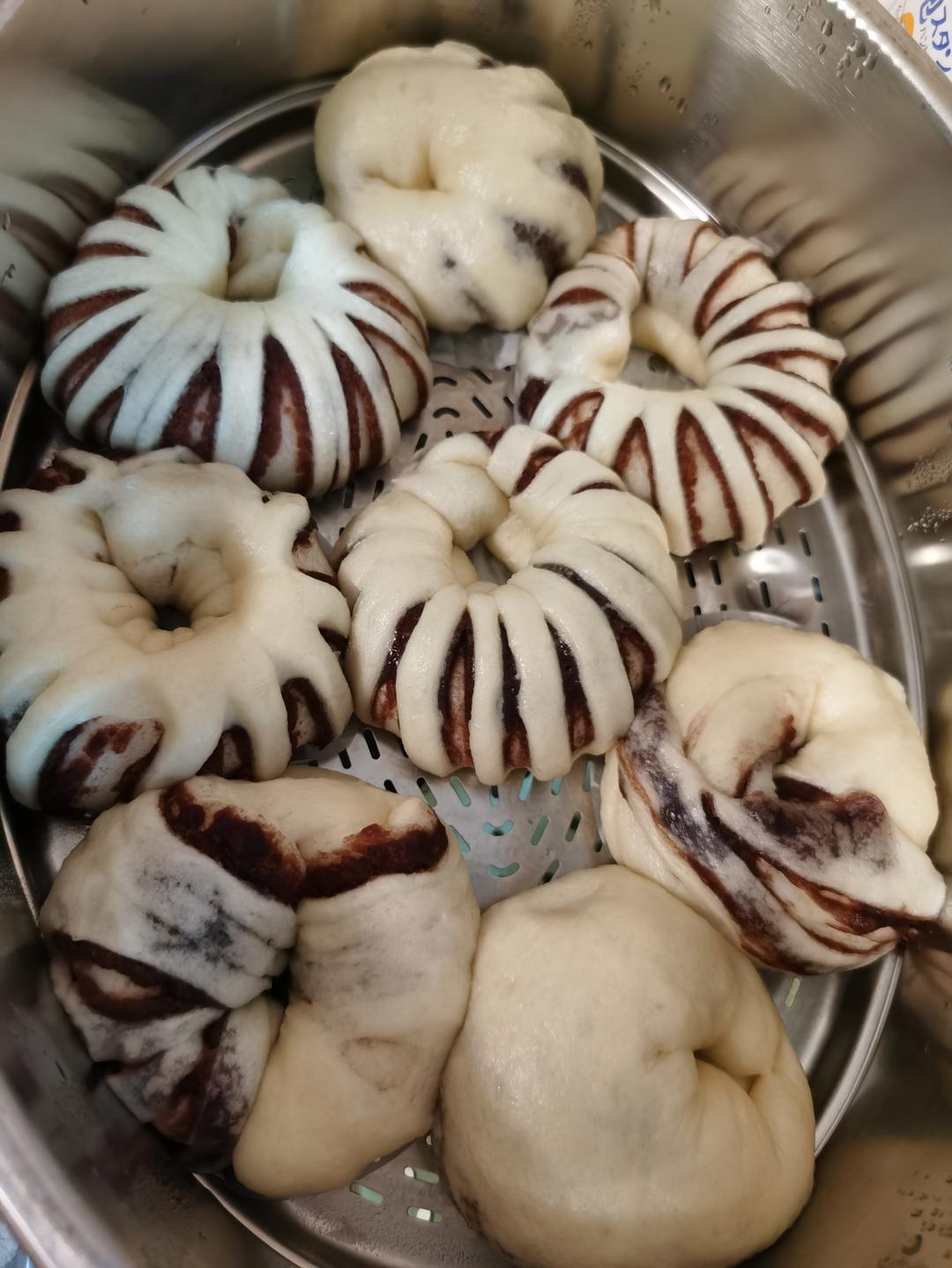 小灯笼豆沙卷 豆沙包 超治愈 一次醒发 附整形细节视频