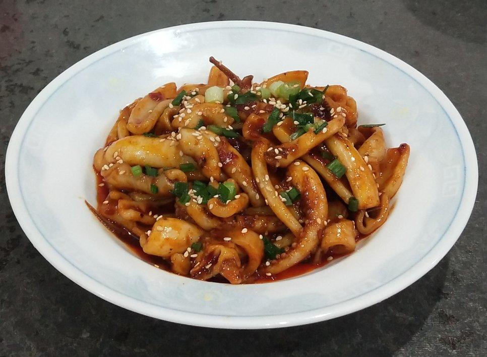 黑椒香辣鱿鱼须