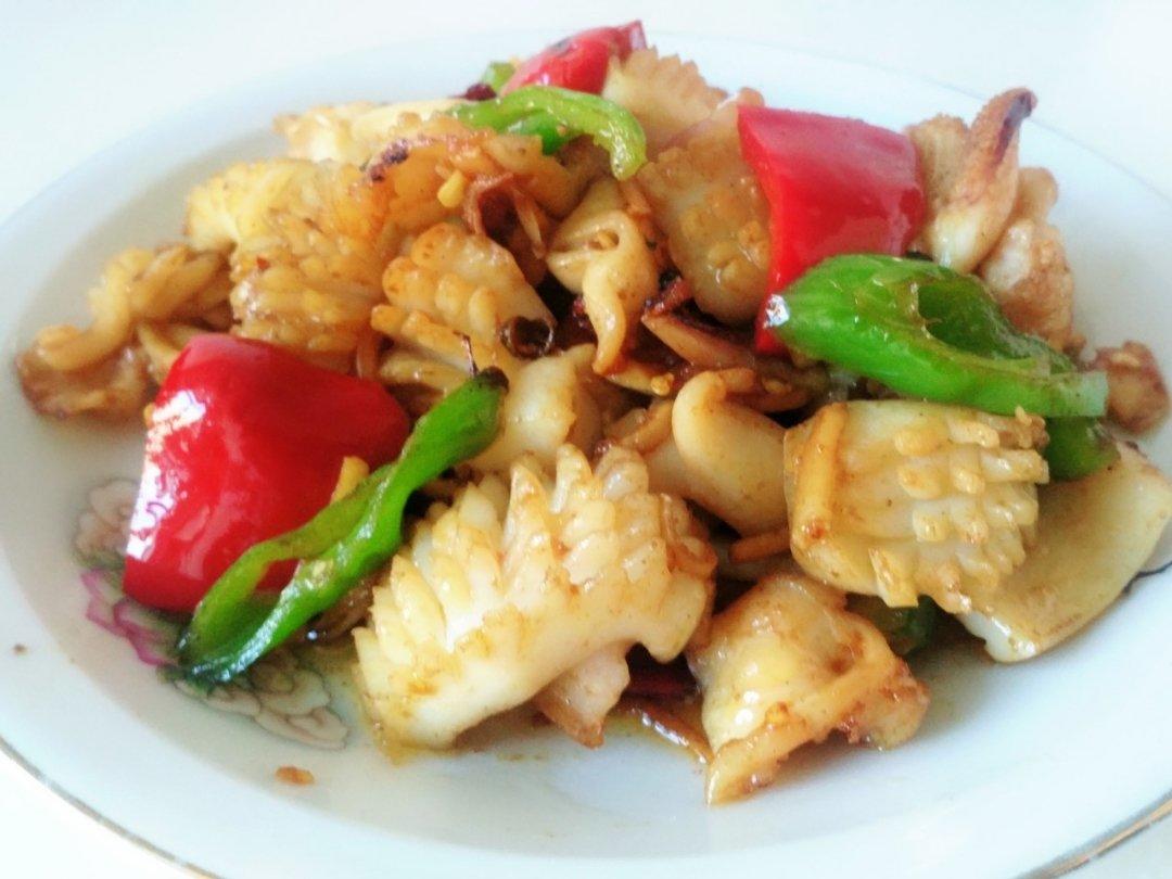 梦里飘雪做的爆炒墨鱼仔