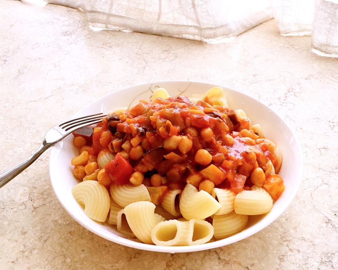 🥗纯素意大利面（快手餐）