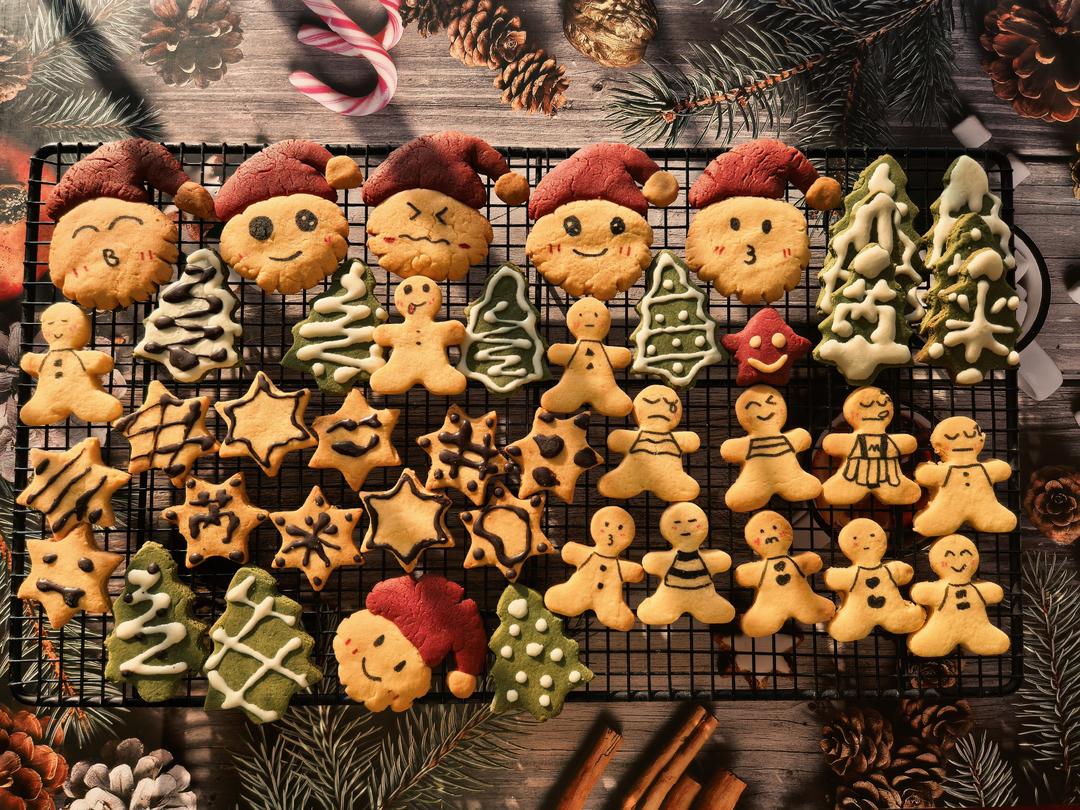 万圣节卡通立体饼干 恐怖的萌系饼干 亲子手工饼干