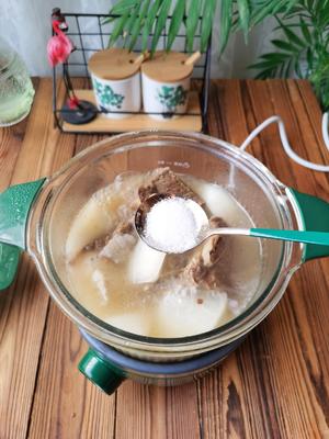 清炖牛排骨萝卜汤的做法 步骤9