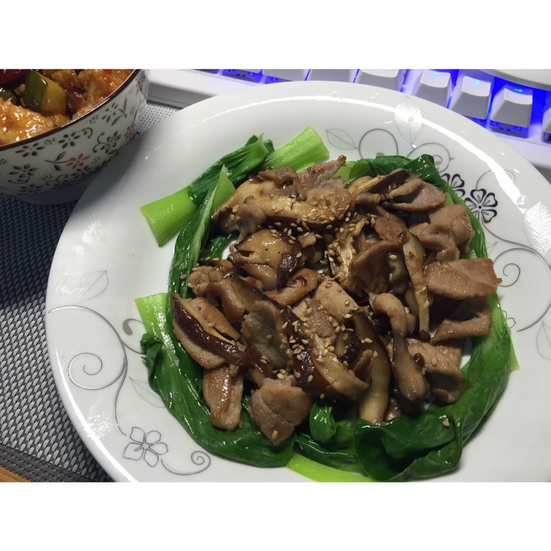 香菇肉片