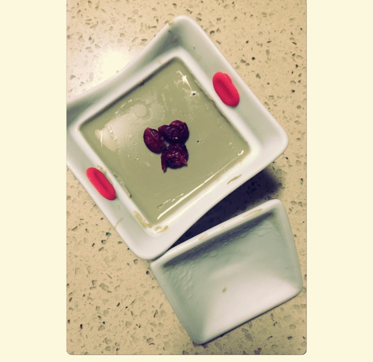 抹茶牛奶羊羹