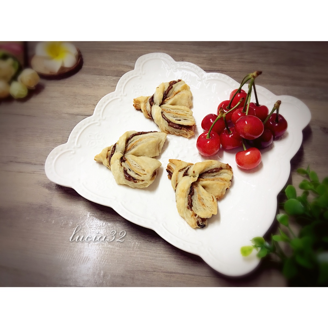 快手抓饼【飞机式巧克力酥饼】