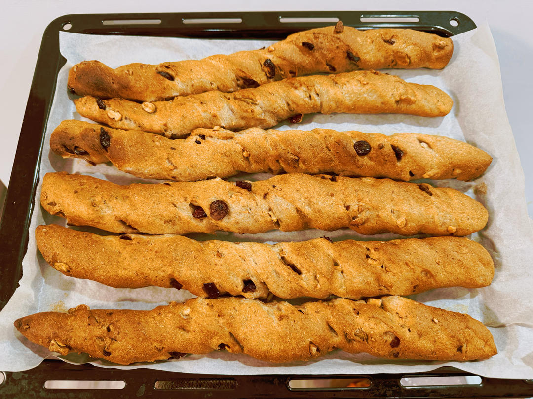 无糖无油的超香全麦坚果棒，0失败~