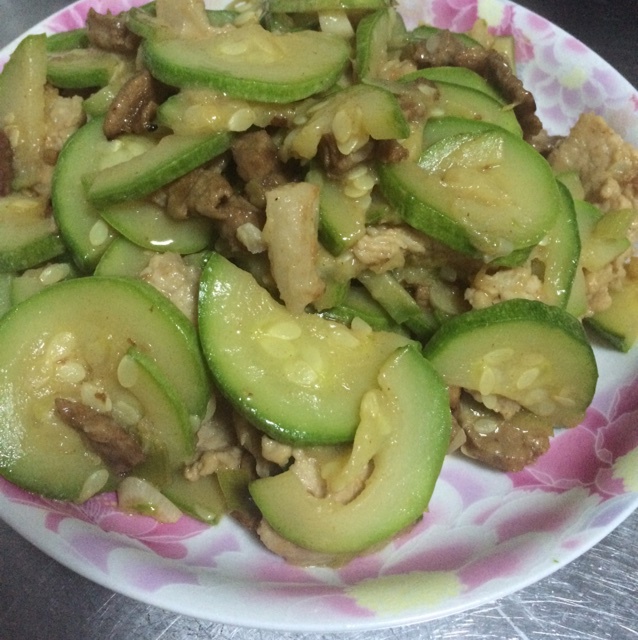 角瓜炒肉