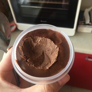 巧克力冰淇淋（无蛋黄不需要打发奶油）的做法 步骤4