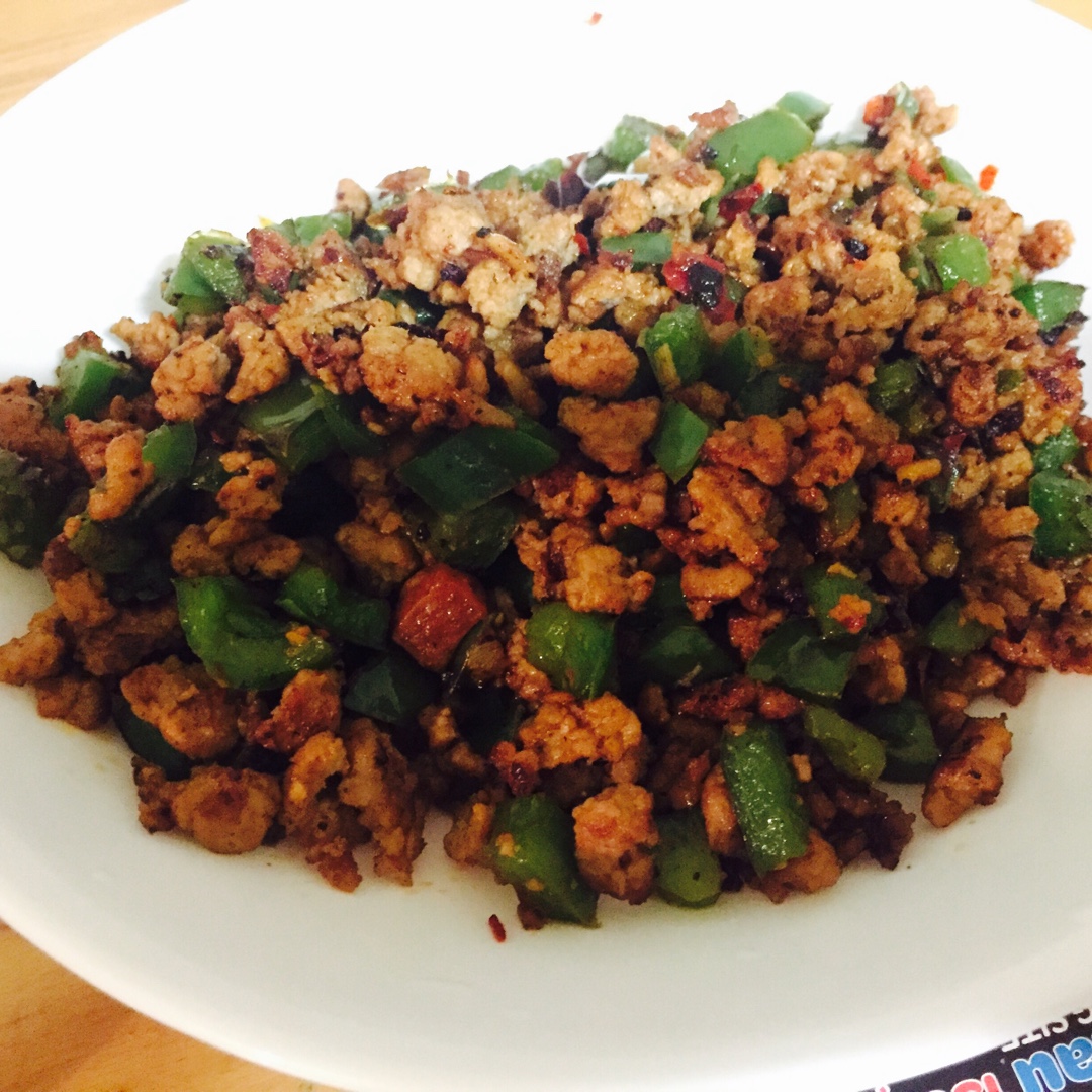 dennng做的青椒肉末