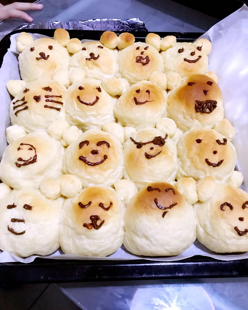 挤挤小面包