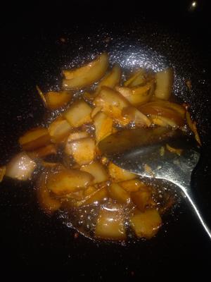 杏鲍菇炒肉片的做法 步骤5