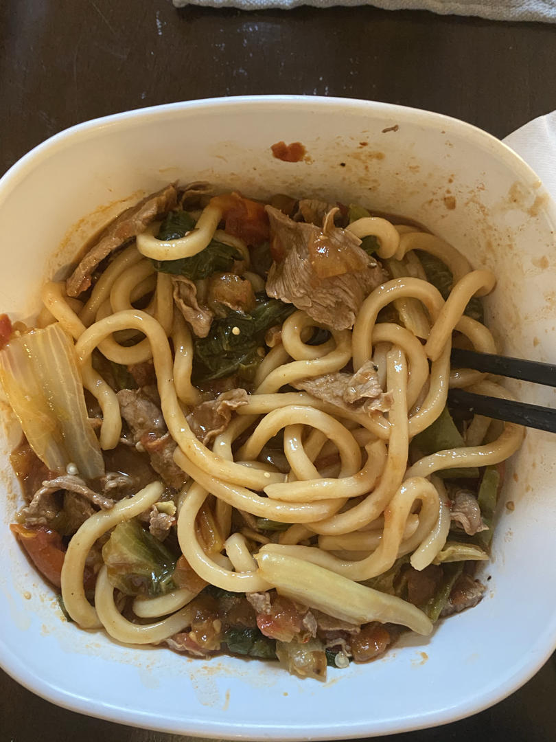 番茄肥牛，特别开胃