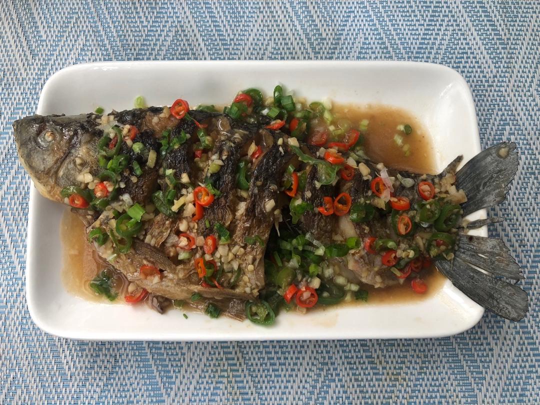 香煎鲫鱼（简单易做）