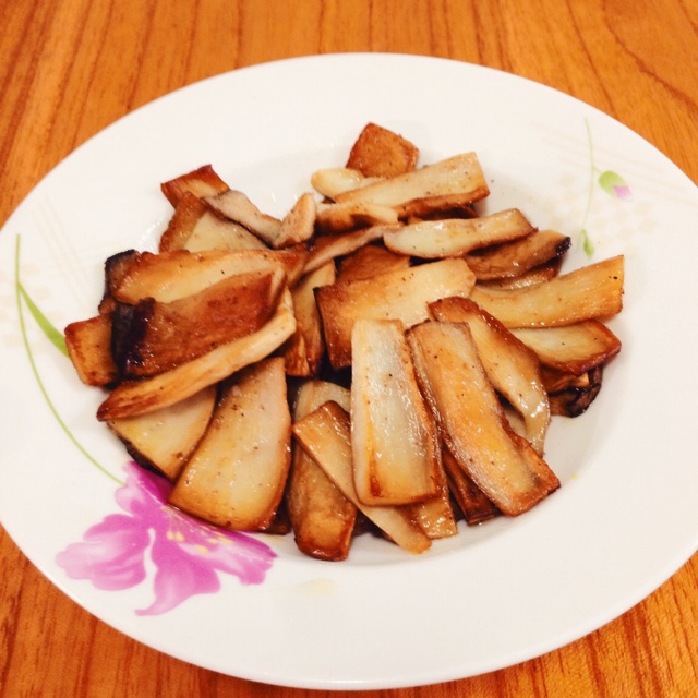 干煎杏鲍菇