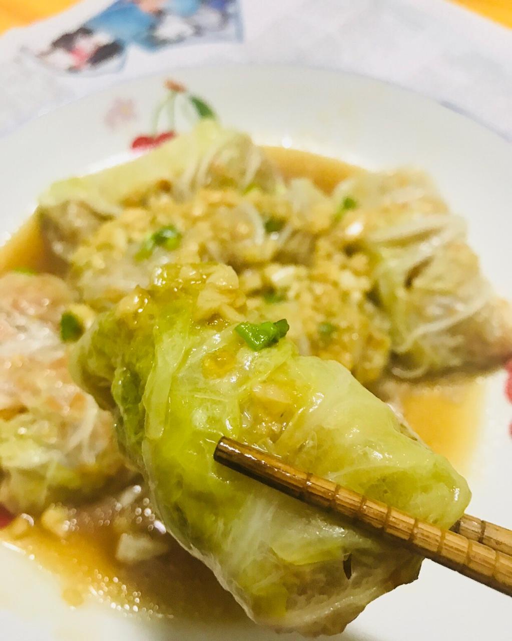 肉酿白菜卷