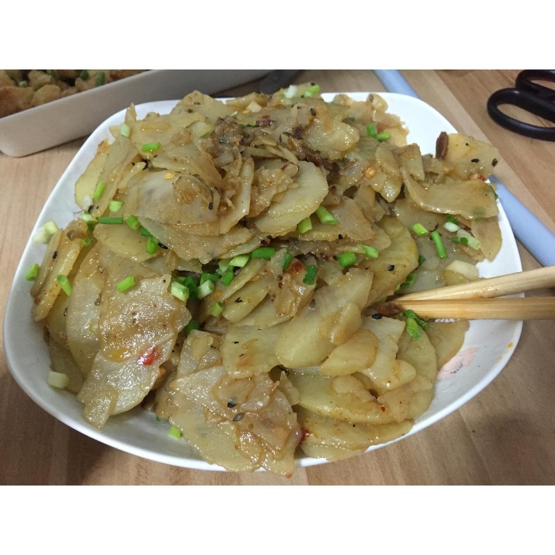 干锅土豆片