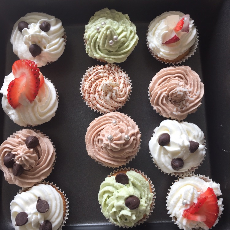 奶油戚风杯子蛋糕