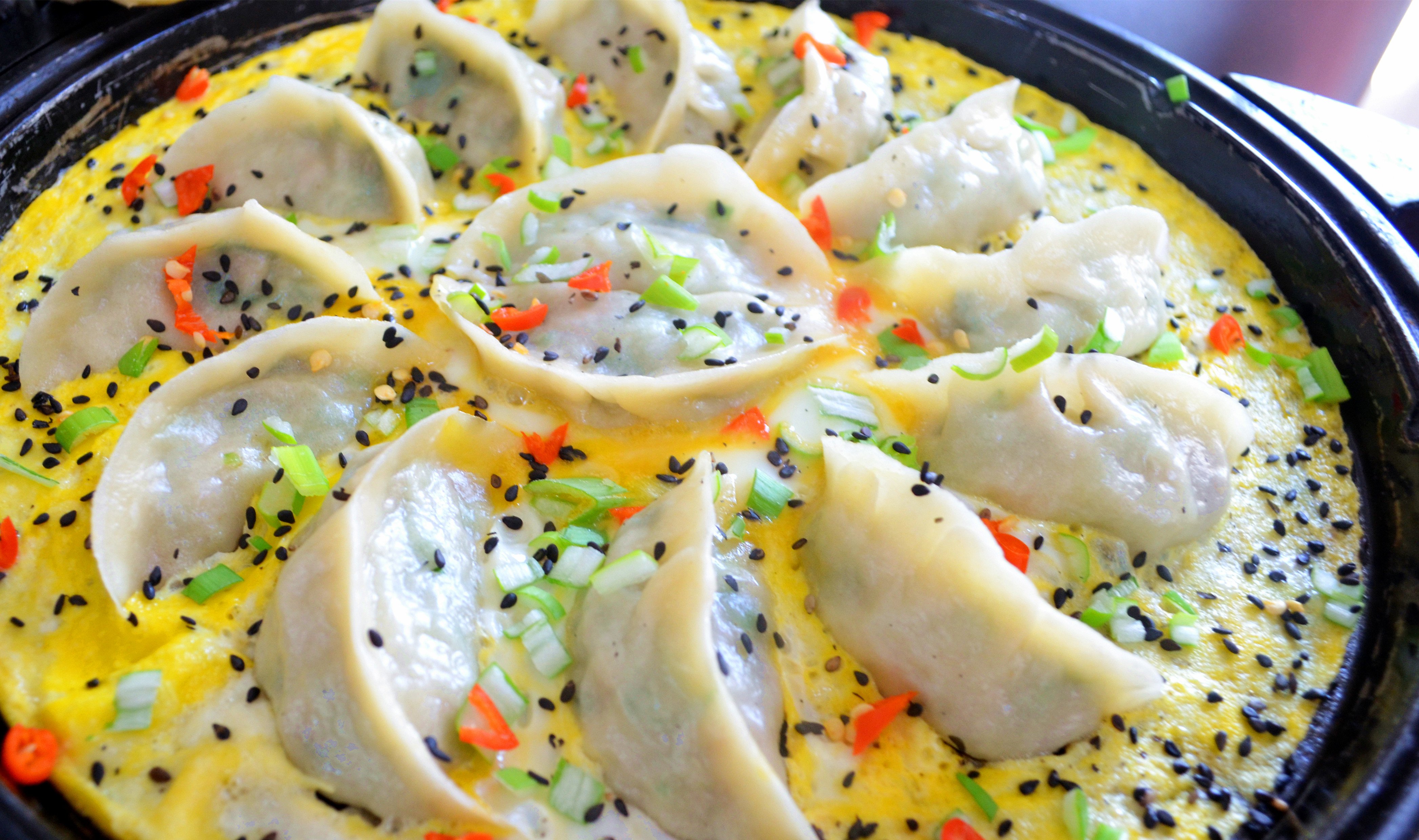 抱蛋煎饺