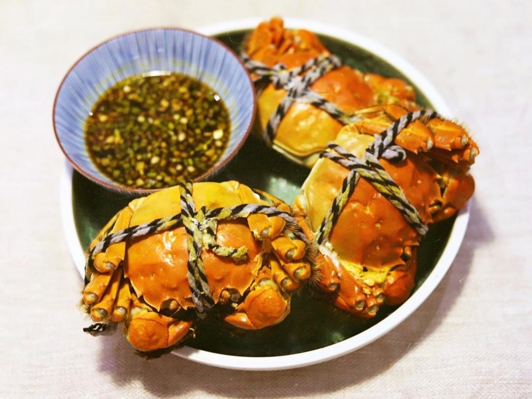 清蒸大闸蟹