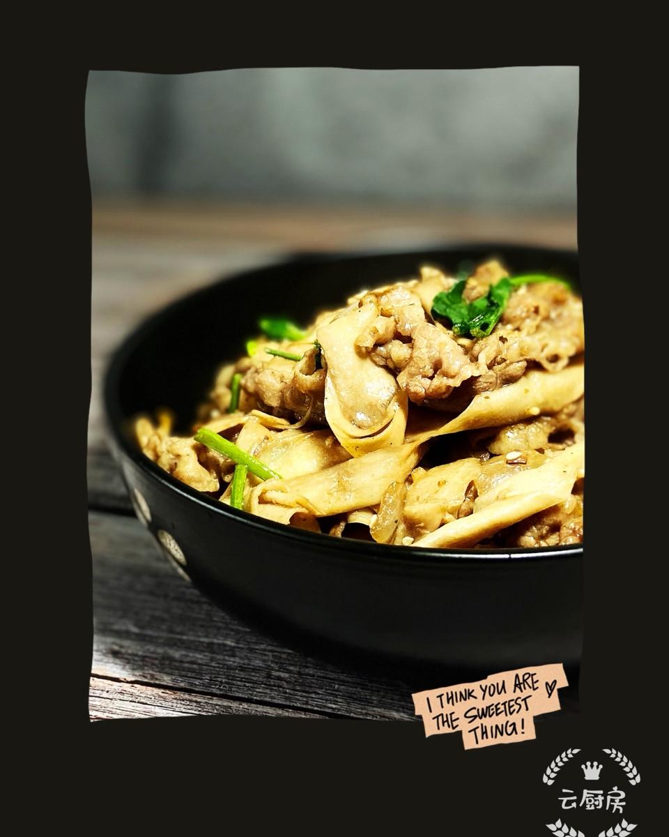 孜然杏鲍菇肥牛卷