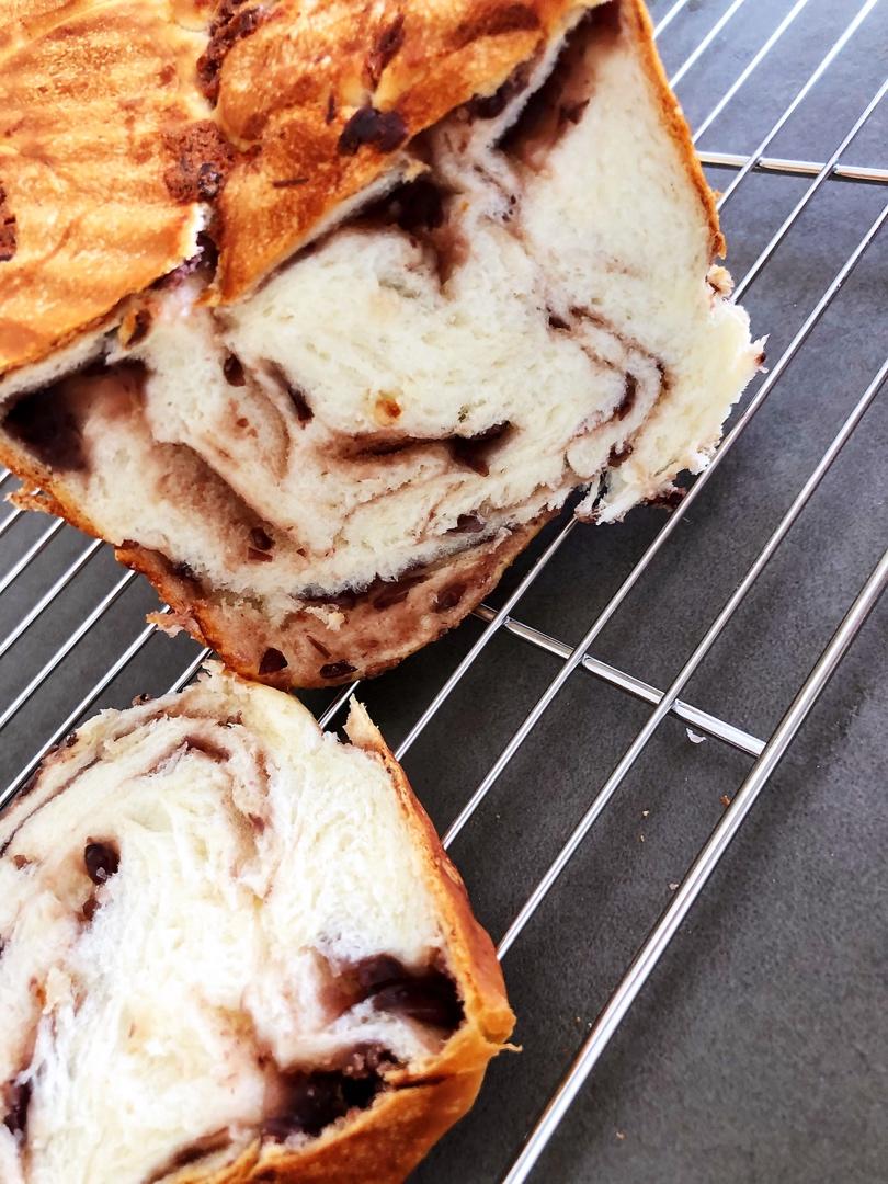 大理石红豆吐司//雀巢甜蜜之家食谱