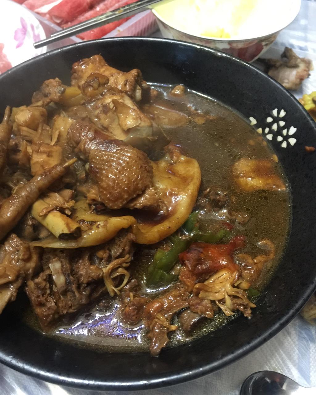 地锅鸡+自制红油【曼食慢语】