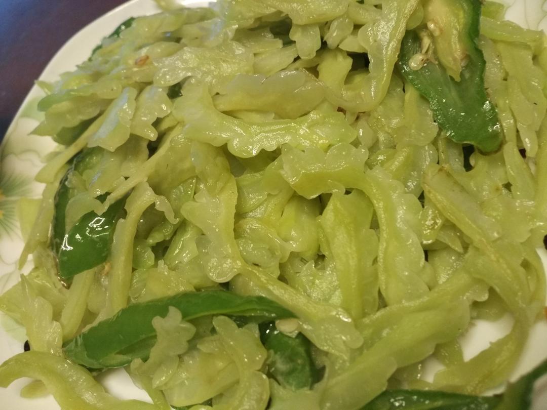 清炒苦瓜