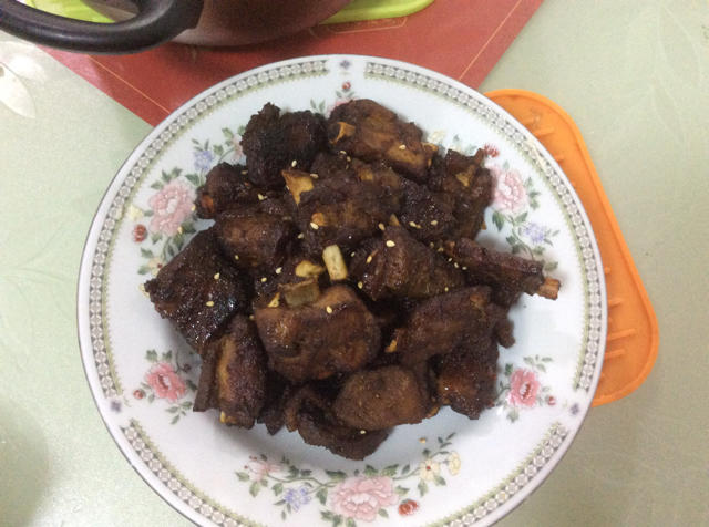 锡纸烤排骨