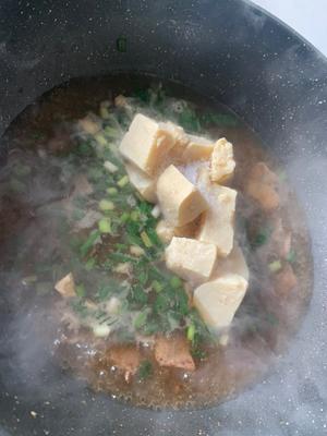 减脂餐之猪肉白菜炖冻豆腐的做法 步骤7